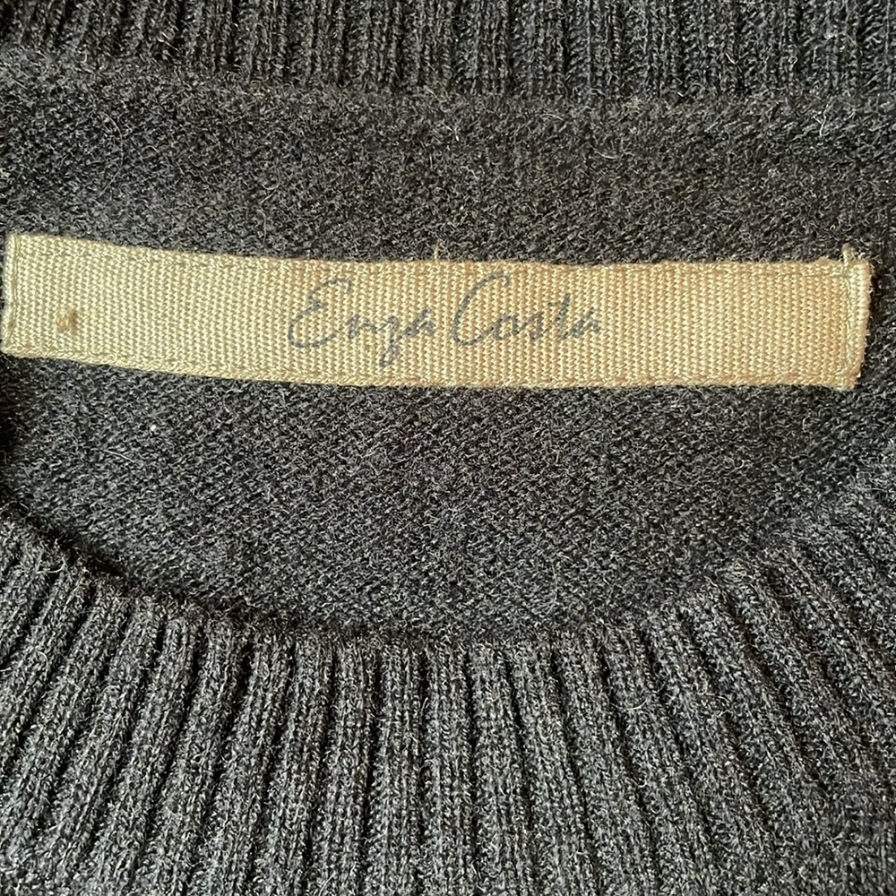Enza Costa cashmere sweater dress XS-M - Picture 3 of 4